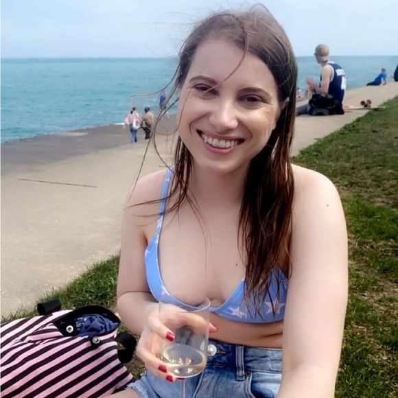 Shein Blue Bikini - Picture 2 of 2